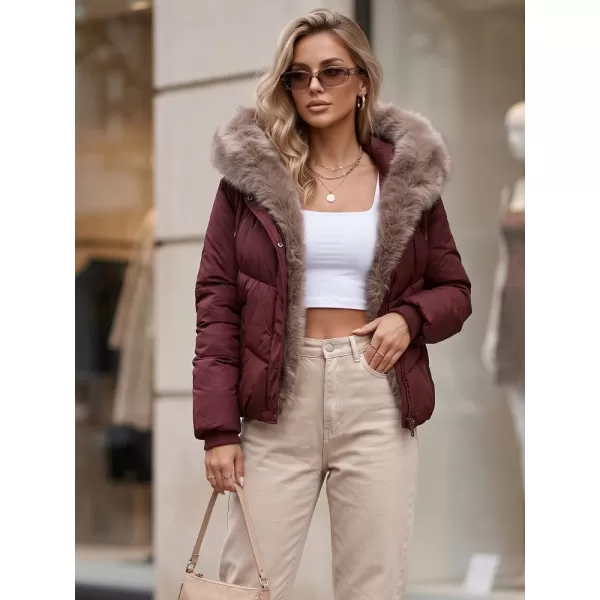  Geaca de dama DSTREET TY5985 BURGUNDIA 