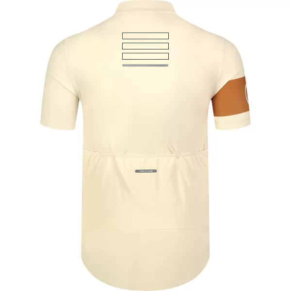  Tricou de ciclism pentru bărbați NORDBLANC CAMEL NBSMF8079 BEJ 