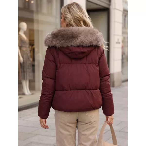  Geaca de dama DSTREET TY5985 BURGUNDIA 