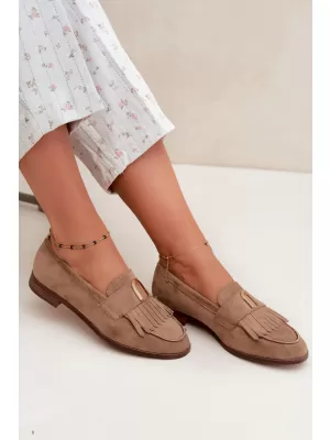 Mocasini de dama BOTO 3742 KAKI