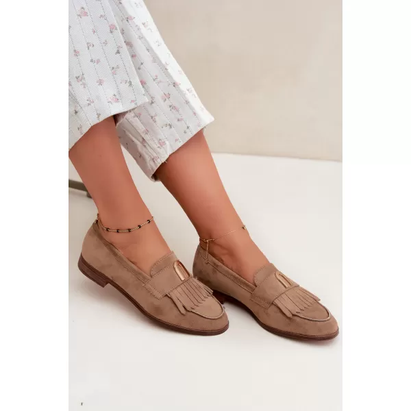  Mocasini de dama BOTO 3742 KAKI 