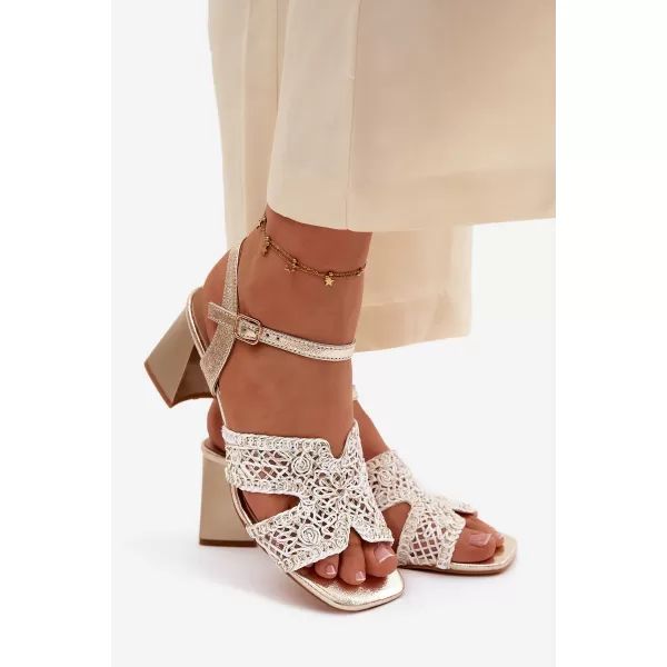  Sandale de dama VINCEZA 20282 AUR 