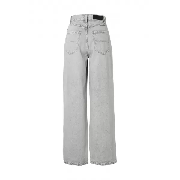  Pantaloni de dama URBAN CLASSICS TB4524 GRI ARGINTIU DESCHIS SPALAT 