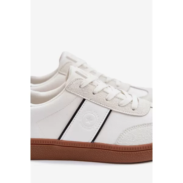  Adidași pentru bărbați BIG STAR SHOES TT174128 ALB 