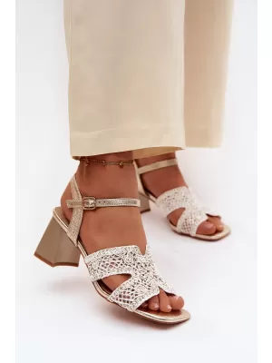 Sandale de dama VINCEZA 20282 AUR