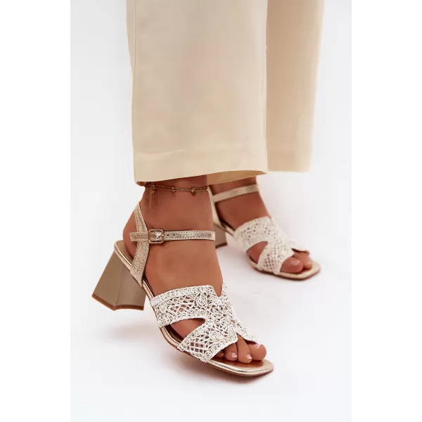  Sandale de dama VINCEZA 20282 AUR 