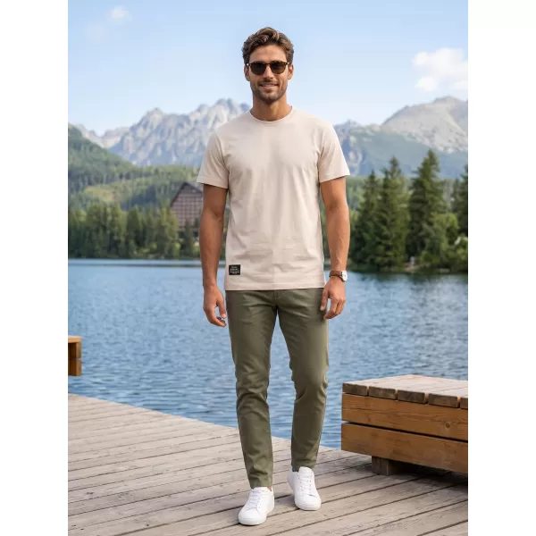  Tricou pentru bărbați ALTISPORT NP/ALMST20001 NATURAL 