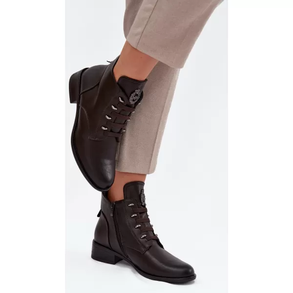  Pantofi de dama BOTO ASA198-21 CIOCOLATĂ 