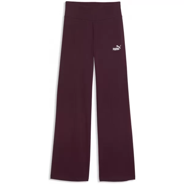  Jambiere de damă PUMA ESS SMALL NO. 1 LOGO HIGH-WAIST STRAIGHT 68242924 RUBY NOIR 