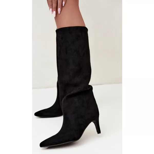  Cizme de dama BOTO LA3123 NEGRU 
