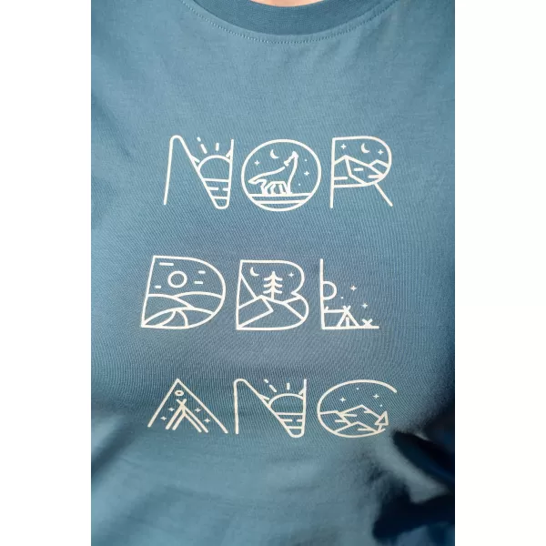  Tricou de damă NORDBLANC RESCUE NBSLT8178 ALBASTRU 