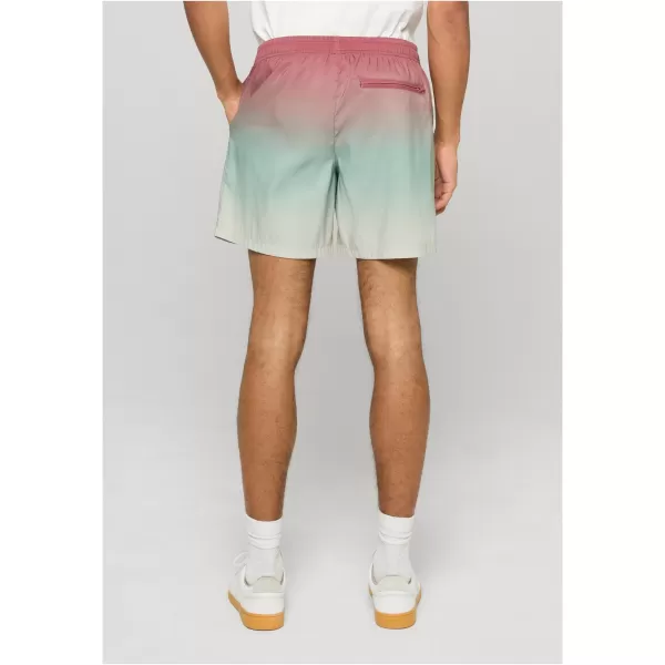  Pantaloni scurți de înot pentru bărbați URBAN CLASSICS TB8452-22413 GRADIENT VERDE 