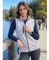 Vesta de dama fleece ALTISPORT ALW002525 GRI DESCHIS
