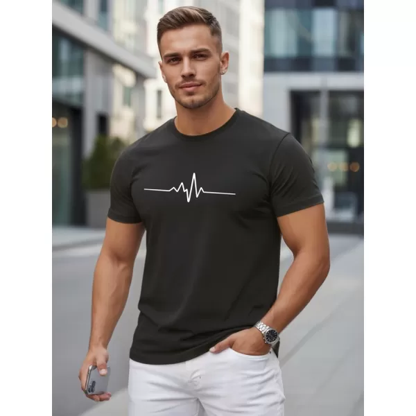  Tricou pentru bărbați DSTREET NX5098R-BK NEGRU 