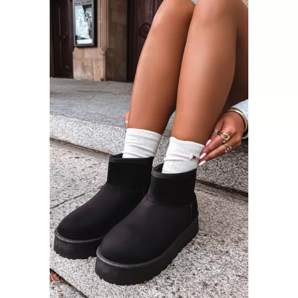  Oameni de zăpadă pentru femei BIG STAR SHOES UU274222 NEGRU 
