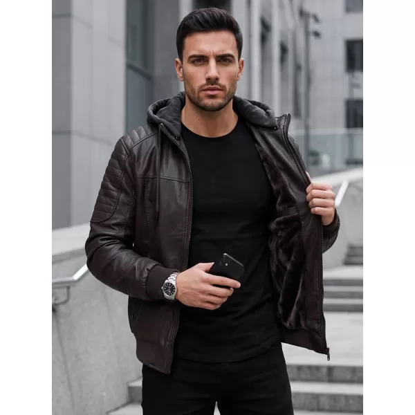  Jachetă pentru bărbați DSTREET TX5140 MARO 