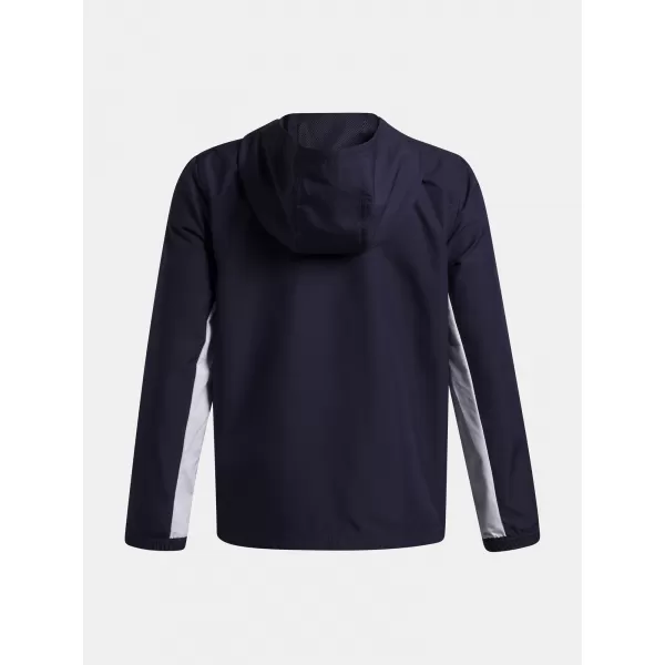  Geaca de baieti UNDER ARMOUR UA B RIVAL WVN JACKET 1390154-410 ALBASTRU 