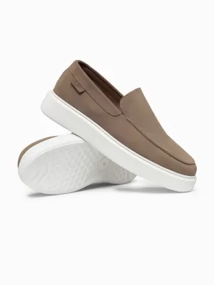 Botine pentru bărbați OMBRE OM-FOCS-0246 BEJ ÎNCHIS