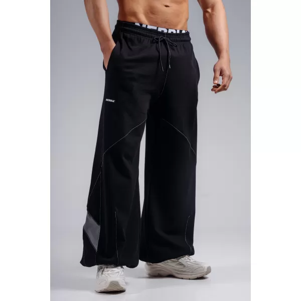  Pantaloni de trening largi NEBBIA PRIMAL 879 NEGRU 