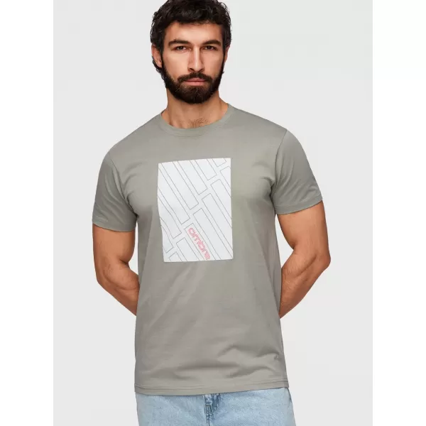  Tricou pentru bărbați OMBRE OM-TSPT-0259 GRI 