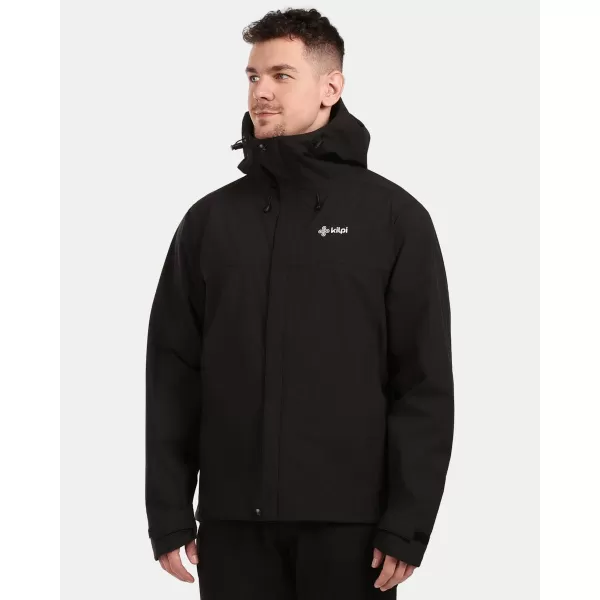  Jachetă hardshell pentru bărbați KILPI MONTANA-M 1M0102KI NEGRU 