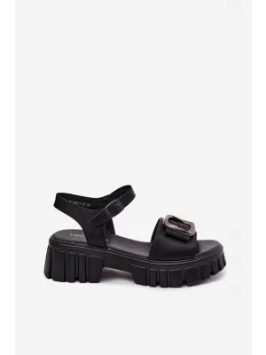 Sandale de dama VINCEZA 79611 NEGRU