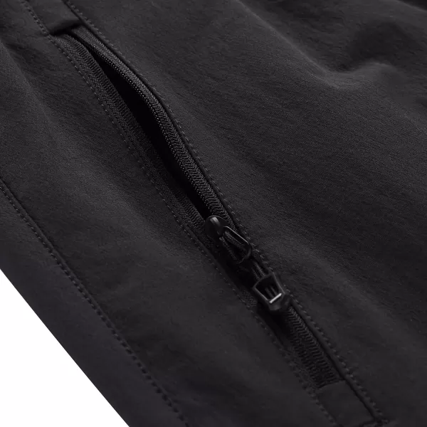  Pantaloni softshell pentru bărbați ALPINE PRO HURF 2 GRI ÎNCHIS ADEVĂRAT 