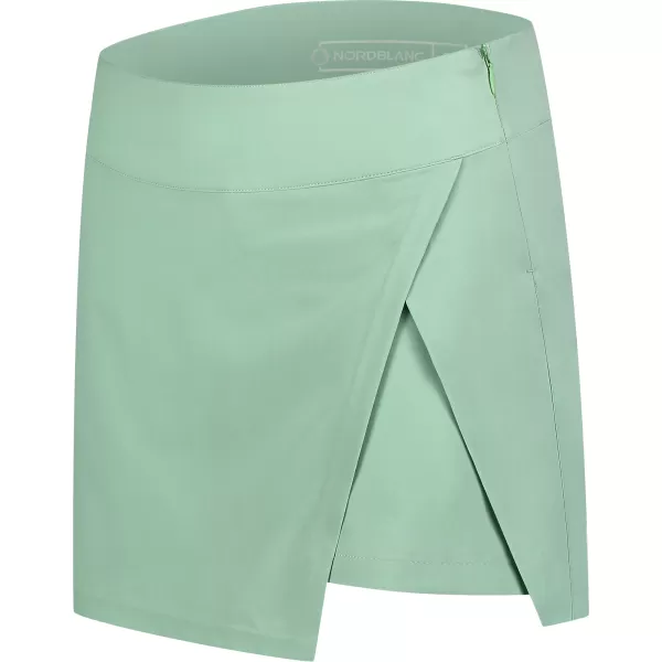  Fustă scurtă pentru femei NORDBLANC LIGHTNESS NBSSL8356 VERDE 