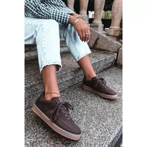  Pantofi de dama BIG STAR SHOES UU274397 CIOCOLATĂ 