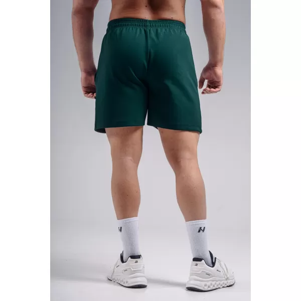  Pantaloni scurți de antrenament supradimensionați NEBBIA PRIMAL 876 VERDE ÎNCHIS 
