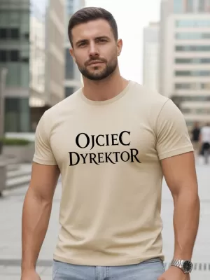Tricou pentru bărbați DSTREET NX5144R-BT BEJ