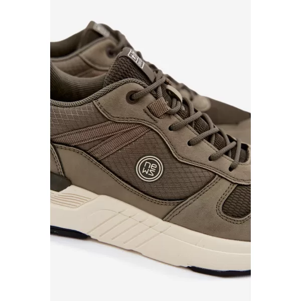  Adidași pentru bărbați BOTO 25MN20-8528 KAKI 