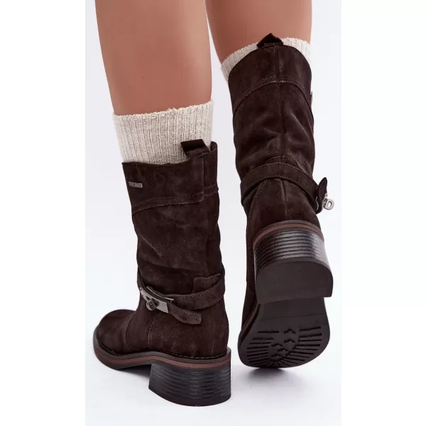  Pantofi de dama BIG STAR SHOES UU274609 MARO/BEJ 