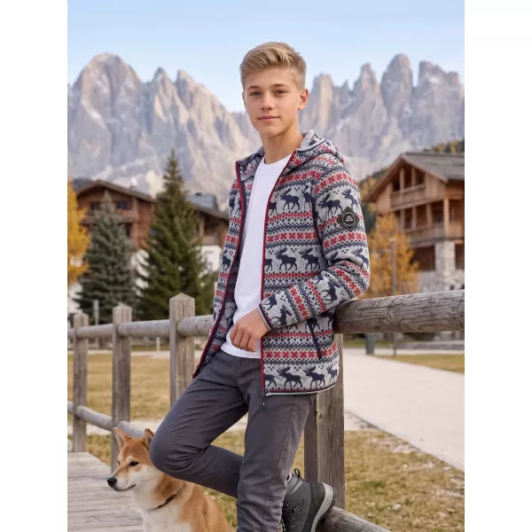  Pulover cald pentru copii ALPINE PRO NORESO VARIANTA INALTA PB 