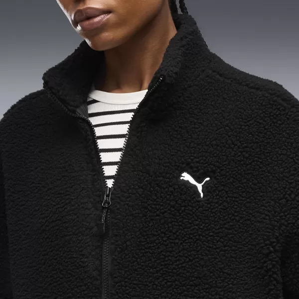  Geaca de dama PUMA RE:FIBRE SHERPA JACKET W 69456701 PUMA NEGRU 