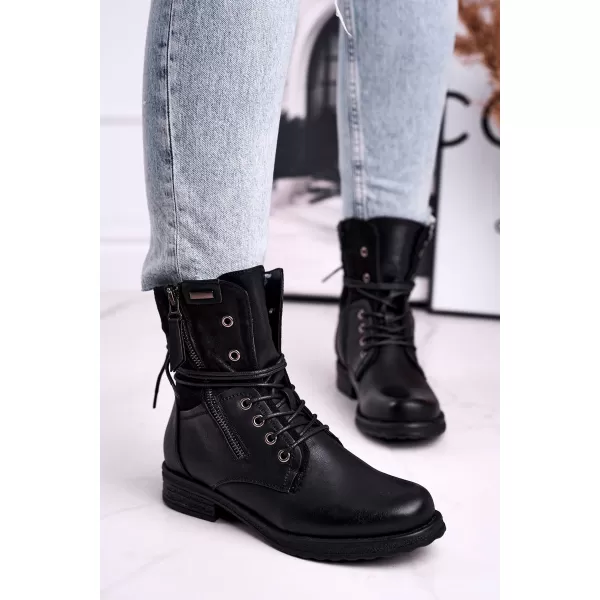  Botine de dama EVENTO 20BT35-3068 NEGRU 