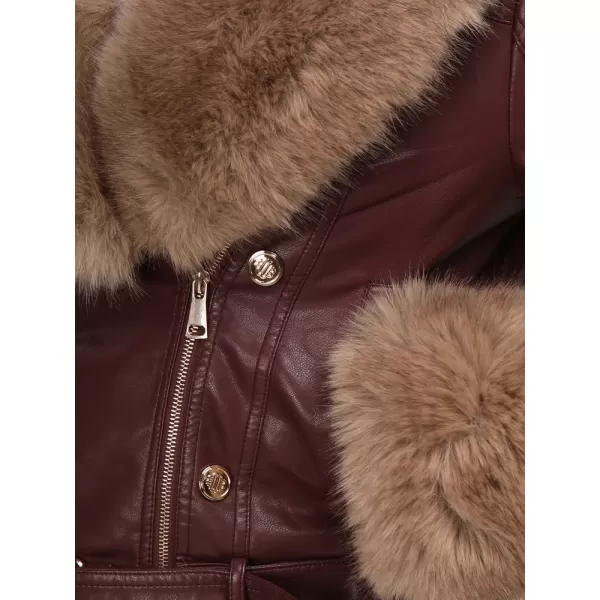  Geaca de dama DSTREET TY5980 BURGUNDIA 