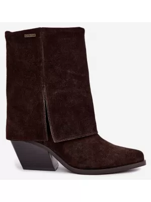 Cizme de dama BIG STAR SHOES UU274115 UMBRE MARO/BEJ