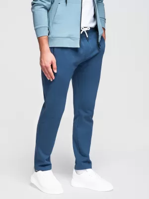 Pantaloni pentru bărbați OMBRE OM-PABS-0304 ALBASTRU ÎNCHIS