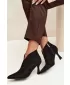 Botine de dama BOTO D-219 NEGRU