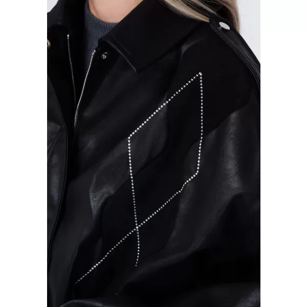  Geaca de dama OMBRE OW-JT-E0004 NEGRU 