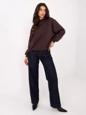 Hanorac de dama BASIC FEEL GOOD RV-BL-5185.70P MARO ÎNCHIS