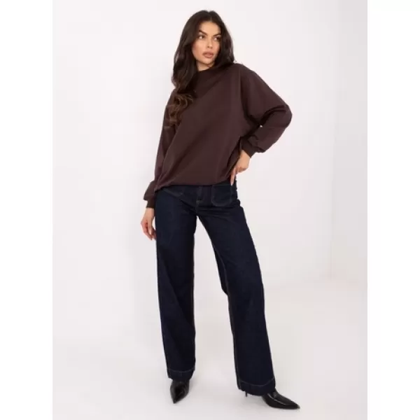  Hanorac de dama BASIC FEEL GOOD RV-BL-5185.70P MARO ÎNCHIS 