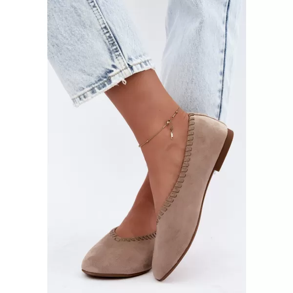  Balerini de dama BOTO 9897 KAKI 