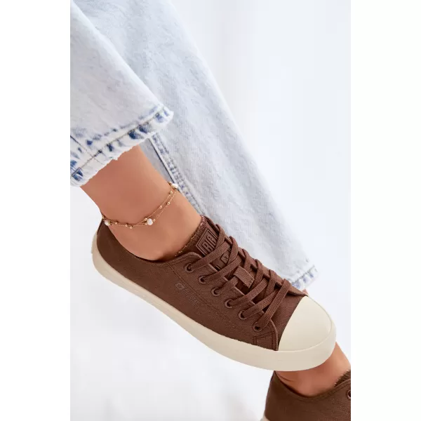  Adidași de damă BIG STAR SHOES TT274123 MARO/BEJ 
