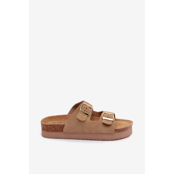  Papuci de damă VINCEZA 102657 BEJ 