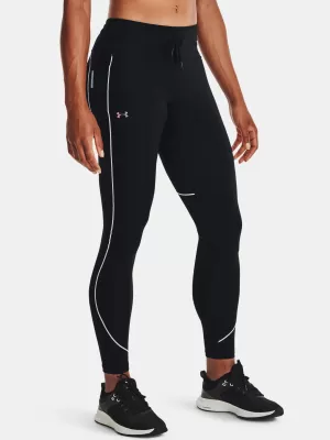 Jambiere termice dama UNDER ARMOUR UA RUSH CG NOVELTY LEGGING 1365720-001 NEGRU