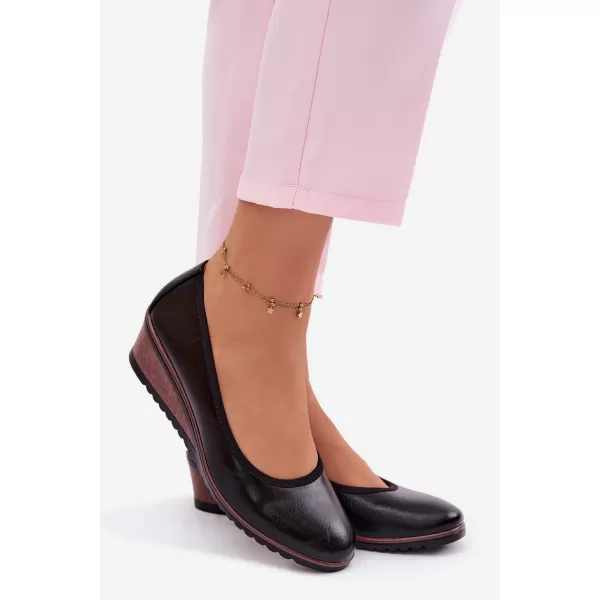  Botine de dama VINCEZA 58628 NEGRU 