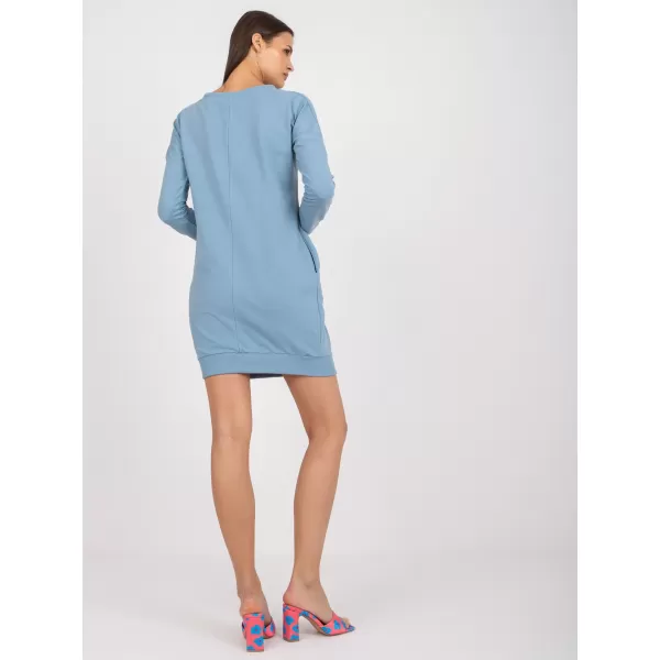  Rochie BASIC FEEL GOOD AP-SK-A-006.73 ALBASTRU DESCHIS 