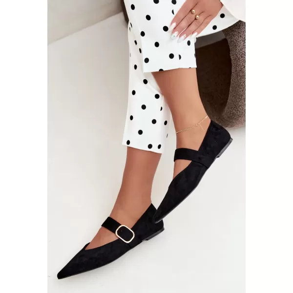  Balerini de dama BOTO CH943 NEGRU 